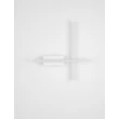 Aplica de perete NovaLuce QUAM metal, alb, LED, 14W, 652lm, 3200K - NL-9081815