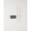 Aplica de perete NovaLuce QUAM metal, negru, auriu, LED, 14W, 633lm, 3200K - NL-9081816