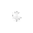 Pendul NovaLuce ALIS metal, negru, LED, 47W, 1180lm, 3200K - NL-9081817