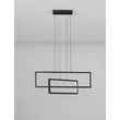Pendul NovaLuce ALIS metal, negru, LED, 47W, 1180lm, 3200K - NL-9081817