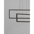 Pendul NovaLuce ALIS metal, negru, LED, 47W, 1180lm, 3200K - NL-9081817