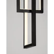 Pendul NovaLuce ALIS metal, negru, LED, 37W, 925lm, 3000K - NL-9081818