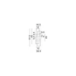 Aplica de perete NovaLuce ALIS metal, negru, LED, 8W, 202lm, 3200K - NL-9081819