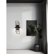 Aplica de perete NovaLuce ALIS metal, negru, LED, 8W, 202lm, 3200K - NL-9081819