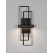 Aplica de perete NovaLuce ALIS metal, negru, LED, 8W, 202lm, 3200K - NL-9081819