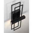 Aplica de perete NovaLuce ALIS metal, negru, LED, 8W, 202lm, 3200K - NL-9081819
