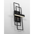 Aplica de perete NovaLuce ALIS metal, negru, LED, 8W, 202lm, 3200K - NL-9081819