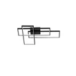 Plafoniera NovaLuce ALIS metal, acril, negru, alb, LED, 48W, 2200lm, 3200K - NL-9081822