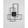 Plafoniera NovaLuce ALIS metal, acril, negru, alb, LED, 48W, 2200lm, 3200K - NL-9081822