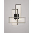 Plafoniera NovaLuce ALIS metal, acril, negru, alb, LED, 48W, 2200lm, 3200K - NL-9081822