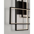 Plafoniera NovaLuce ALIS metal, acril, negru, alb, LED, 48W, 2200lm, 3200K - NL-9081822