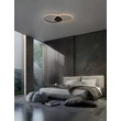 Plafoniera NovaLuce AVEO metal, acril, negru, auriu, alb, LED, 43W, 1720lm, 3200K - NL-9081825