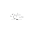 Plafoniera NovaLuce ALTUS metal, acril, alb, LED, 48W, 2743lm, 3200K - NL-9081829