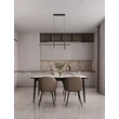 Pendul NovaLuce ANTAMA metal, negru, LED, 40W, 1200lm, 3200K - NL-9081832