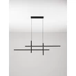 Pendul NovaLuce ANTAMA metal, negru, LED, 40W, 1200lm, 3200K - NL-9081832
