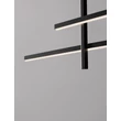 Pendul NovaLuce ANTAMA metal, negru, LED, 40W, 1200lm, 3200K - NL-9081832