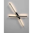 Plafoniera NovaLuce AKRO metal, negru, LED, 41W, 2795lm, 2700K-3000K-4000K - NL-9088116