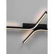 Plafoniera NovaLuce AKRO metal, negru, LED, 41W, 2795lm, 2700K-3000K-4000K - NL-9088116