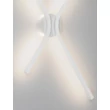 Aplica de perete NovaLuce AKRO metal, alb, LED, 16W, 719lm, 2700K-3000K-4000K - NL-9088117