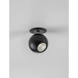 Spot incastrat NovaLuce NOTIC metal, negru, LED, 7W, 3000K, 455 Lm - NL-9088160