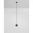 Pendul incastrat NovaLuce NOTIC metal, negru, LED, 7W, 3000K, 455 Lm - NL-9088162