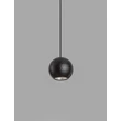 Pendul incastrat NovaLuce NOTIC metal, negru, LED, 7W, 3000K, 455 Lm - NL-9088162