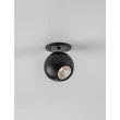 Spot incastrat NovaLuce NOTIC metal, negru, LED, 7W, 3000K, 455 Lm - NL-9088181