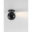 Spot incastrat NovaLuce NOTIC metal, negru, LED, 7W, 3000K, 455 Lm - NL-9088181