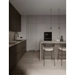 Pendul incastrat NovaLuce NOTIC metal, negru, LED, 7W, 3000K, 455 Lm - NL-9088183