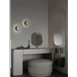 Aplica de perete NovaLuce ESTI metal, sticla, nichel, gri, 7W, LED, 3000K, 180 Lm - NL-9088200