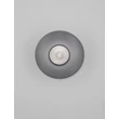 Aplica de perete NovaLuce ESTI metal, sticla, nichel, gri, 7W, LED, 3000K, 180 Lm - NL-9088200