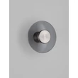 Aplica de perete NovaLuce ESTI metal, sticla, nichel, gri, 7W, LED, 3000K, 180 Lm - NL-9088200