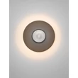Aplica de perete NovaLuce ESTI metal, sticla, nichel, gri, 7W, LED, 3000K, 180 Lm - NL-9088200