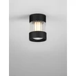 Plafoniera NovaLuce GLOVIA metal, sticla, negru, transparent, LED, 14W, 2700-3000K, 913 Lm - NL-9088202