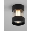 Plafoniera NovaLuce GLOVIA metal, sticla, negru, transparent, LED, 14W, 2700-3000K, 913 Lm - NL-9088202