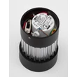 Plafoniera NovaLuce GLOVIA metal, sticla, negru, transparent, LED, 14W, 2700-3000K, 913 Lm - NL-9088202