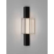 Plafoniera NovaLuce GLOVIA metal, sticla, negru, transparent, LED, 9W, 2700-3000K, 458 Lm - NL-9088203