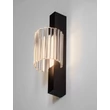 Plafoniera NovaLuce GLOVIA metal, sticla, negru, transparent, LED, 9W, 2700-3000K, 458 Lm - NL-9088203