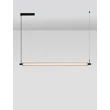 Pendul NovaLuce GLOVIA metal, sticla, negru, LED, 27W, 2700-3000K, 1890 Lm - NL-9088204