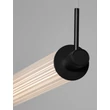 Pendul NovaLuce GLOVIA metal, sticla, negru, LED, 27W, 2700-3000K, 1890 Lm - NL-9088204