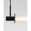 Pendul NovaLuce GLOVIA metal, sticla, negru, LED, 27W, 2700-3000K, 1890 Lm - NL-9088204