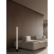 Lampadar NovaLuce GLOVIA metal, sticla, negru, transparent, LED, 19W, 2700-3000K, 871 Lm - NL-9088205