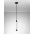 Pendul NovaLuce GLOVIA metal, sticla, negru, LED, 14W, 2700-3000K, 856 Lm - NL-9088206