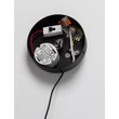 Pendul NovaLuce GLOVIA metal, sticla, negru, LED, 14W, 2700-3000K, 856 Lm - NL-9088206