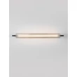 Aplica de perete NovaLuce GLOVIA metal, sticla, negru, transparent, LED, 17W, 2700-3000K, 788 Lm - NL-9088207