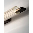 Aplica de perete NovaLuce GLOVIA metal, sticla, negru, transparent, LED, 17W, 2700-3000K, 788 Lm - NL-9088207