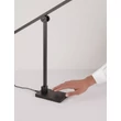 Veioza NovaLuce TENSO metal, plastic, negru, LED, 17W, 3000K, 678 Lm - NL-9088209