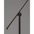 Veioza NovaLuce TENSO metal, plastic, negru, LED, 17W, 3000K, 678 Lm - NL-9088209