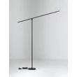 Lampadar NovaLuce TENSO metal, plastic, negru, LED, 24W, 3000K, 909 Lm - NL-9088211
