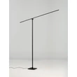 Lampadar NovaLuce TENSO metal, plastic, negru, LED, 24W, 3000K, 909 Lm - NL-9088211